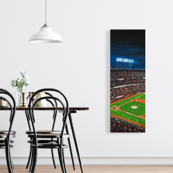 Toile 16 x 48 - Partie de baseball