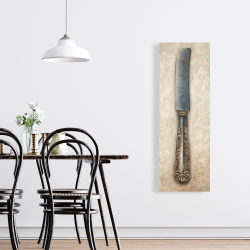 Canvas 16 x 48 - Vintage butter knife