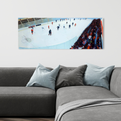 Canvas 16 x 48 - Game of hockey