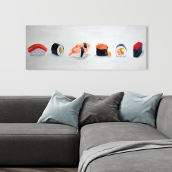 Canvas 16 x 48 - Delicious sushis