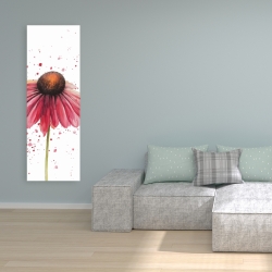 Canvas 16 x 48 - Pink daisy