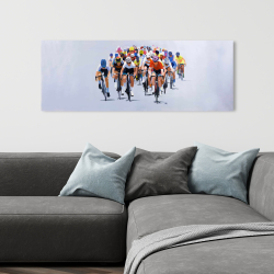 Canvas 16 x 48 - Cycling competition