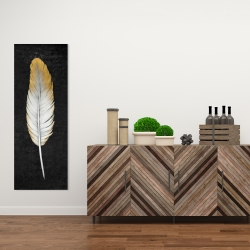 Canvas 16 x 48 - Golden feather