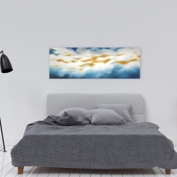 Toile 16 x 48 - Nuages abstraits