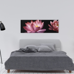 Canvas 16 x 48 - Lotus flower pattern