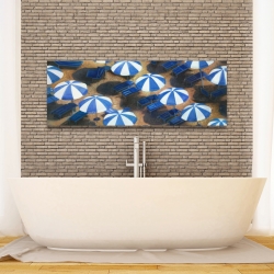 Canvas 16 x 48 - Beach umbrellas