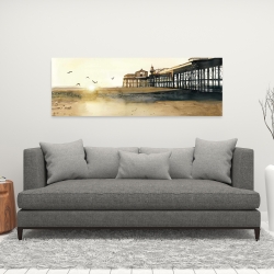 Canvas 16 x 48 - Sunset at the beach