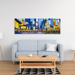 Toile 16 x 48 - Paysage urbain dans times square