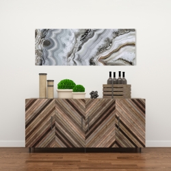 Canvas 16 x 48 - Abstract geode