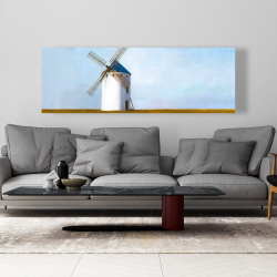 Canvas 20 x 60 - Big windmill