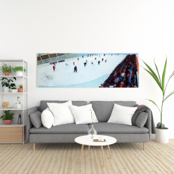 Canvas 20 x 60 - Game of hockey