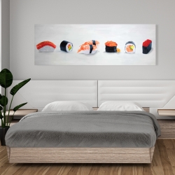 Canvas 20 x 60 - Delicious sushis