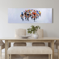 Canvas 20 x 60 - Cycling competition
