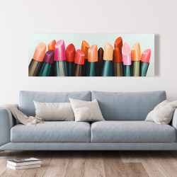 Canvas 20 x 60 - Lipstick addict