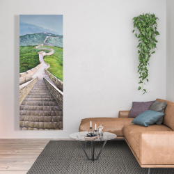 Toile 20 x 60 - Grande muraille de mutianyu