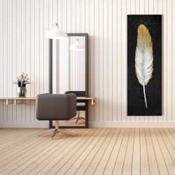 Canvas 20 x 60 - Golden feather