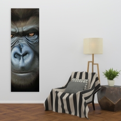 Canvas 20 x 60 - Gorilla face