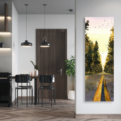 Canvas 20 x 60 - Long road