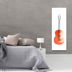 Toile 20 x 60 - Trois guitares