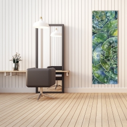 Canvas 20 x 60 - Abstract succulents