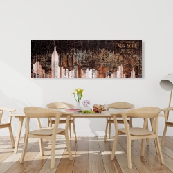 Toile 20 x 60 - L'empire de new york