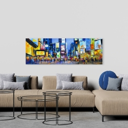 Toile 20 x 60 - Paysage urbain dans times square