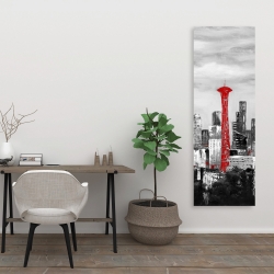 Toile 20 x 60 - Space needle de la ville seattle