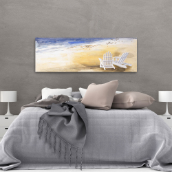 Canvas 20 x 60 - Day at the beach