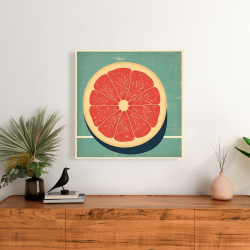 Canvas 24 x 24 - Grapefruit