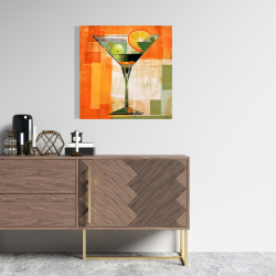 Canvas 24 x 24 - Cocktail