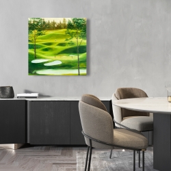 Toile 24 x 24 - Grand terrain de golf