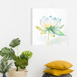 Toile 24 x 24 - Fleur de lotus