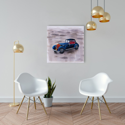 Toile 24 x 24 - Jouet de voiture