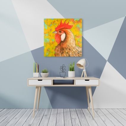 Colorful chicken