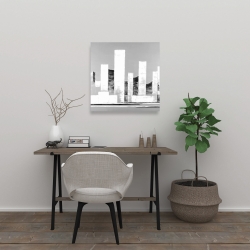 Toile 24 x 24 - Bâtiments abstraits minimalistes