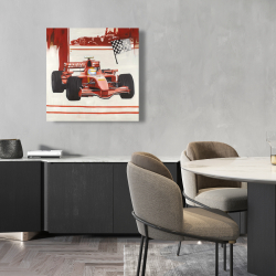 Canvas 24 x 24 - Formule 1 car