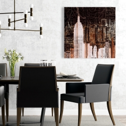 Toile 24 x 24 - L'empire de new york