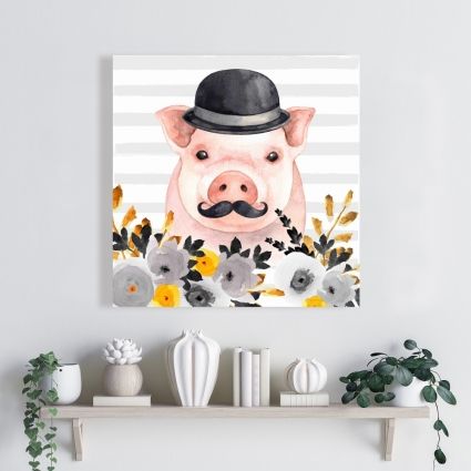 Petit cochon détective