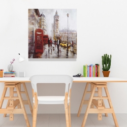 Canvas 24 x 24 - The big ben at london