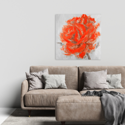 Canvas 24 x 24 - Abstract rose