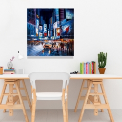 Canvas 24 x 24 - Times square perspective