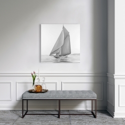 Canvas 24 x 24 - Vintage sailing ship