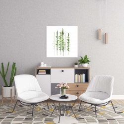 Toile 24 x 24 - Arbres minimalistes