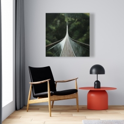 Canvas 24 x 24 - Steep bridge