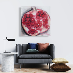 Canvas 24 x 24 - Open pomegranate