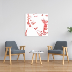 Toile 24 x 24 - Marilyn monroe glamour