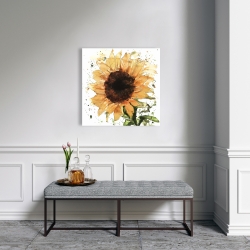 Toile 24 x 24 - Grande tournesol