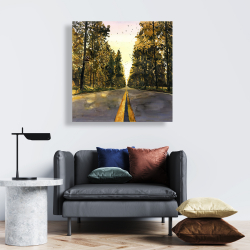 Canvas 24 x 24 - Long road