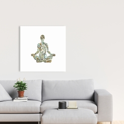 Toile 24 x 24 - Attitude zen