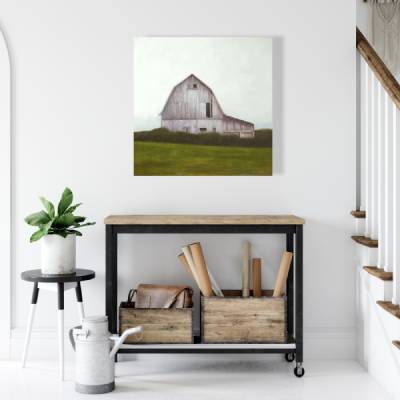 Canvas 24 x 24 - Rustic barn